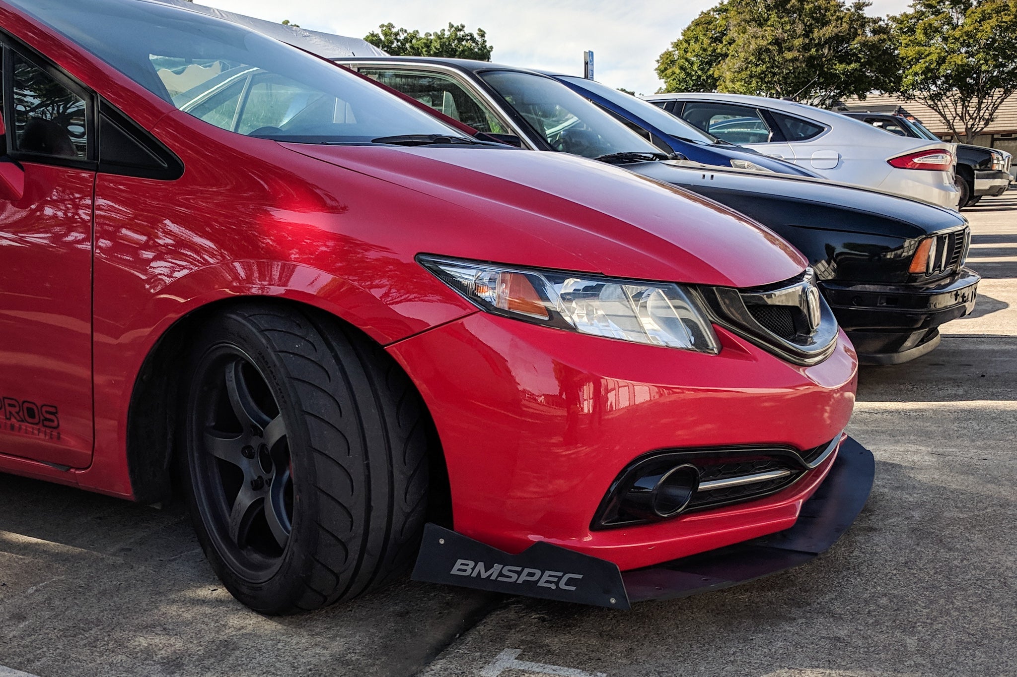 Epsilon+ Front Splitter for 13-15 Honda Civic Si Sedan Kouki [FB6]