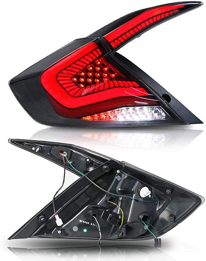TSP LED Tail Lights for 2016-2021 Honda Civic Sedan [FC] - ** Returned Item **