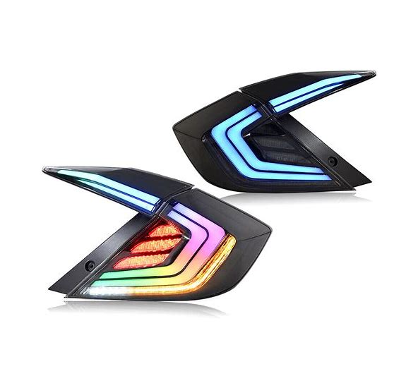 TSP LED Tail Lights for 2016-2021 Honda Civic Sedan [FC] - ** Returned Item **
