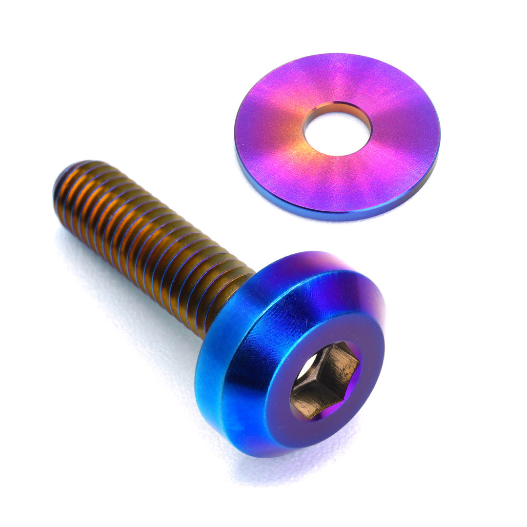 Dress Up Bolts Titanium Hardware Hood Kit - Honda Civic Si (2022+)