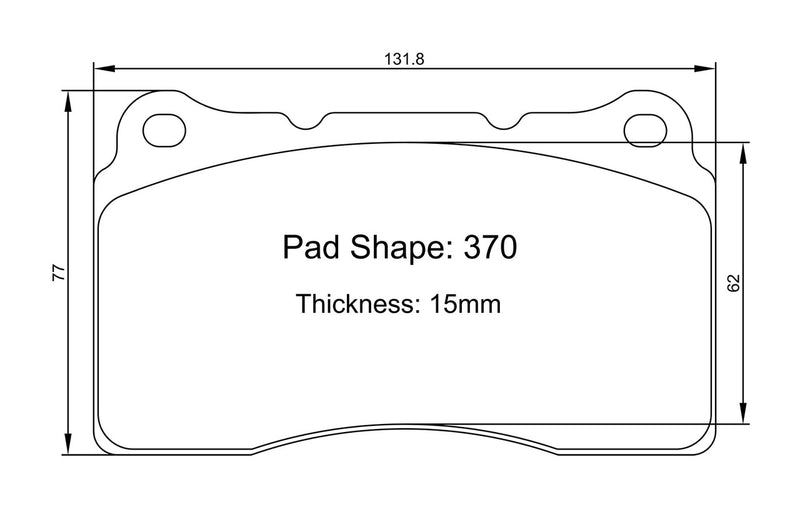 Paragon PBP370 Brake Pads