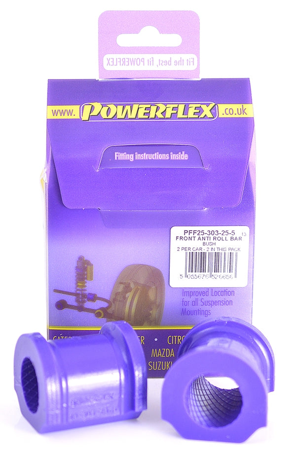 Powerflex Front Sway Bar Bushings - 25.5mm for 01-05 Honda Civic / 02-06 Acura RSX & CR-V