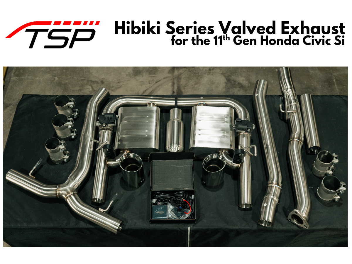 TSP Hibiki Series Valved Exhaust System for 22-26 Honda Civic Si [FE1]