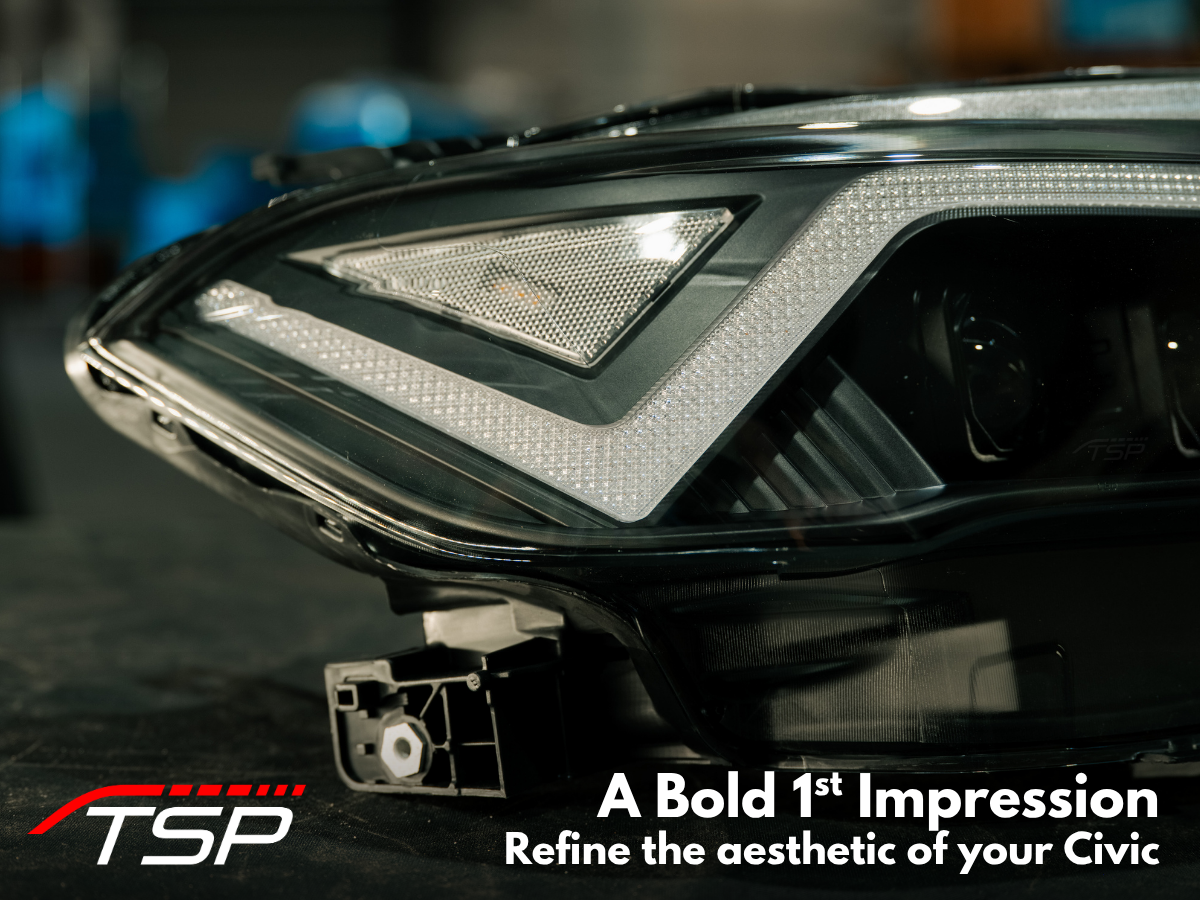TSP Senkō Series LED Headlights for 22-26 Honda Civic [FE/FL]