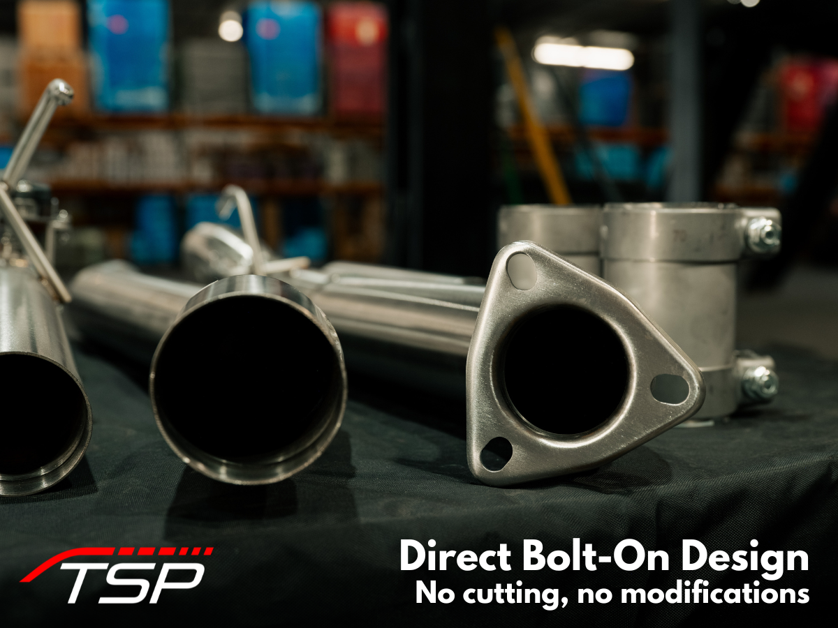 TSP Hibiki Series Valved Exhaust System for 22-26 Honda Civic Si [FE1]