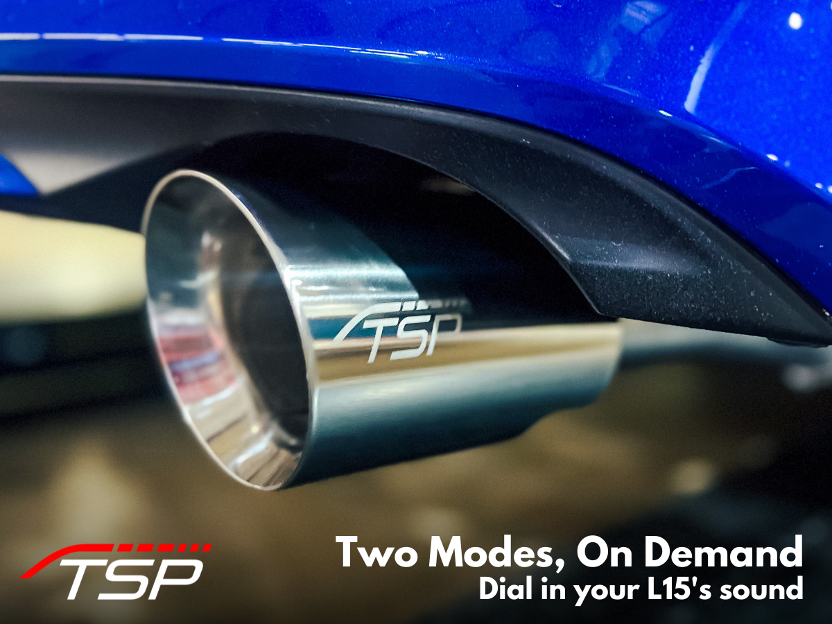 TSP Hibiki Series Valved Exhaust System for 22-26 Honda Civic Si [FE1]
