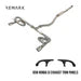 Remark Link Loop Catback Exhaust w/ Dual Tips for 2022+ Honda Civic Sedan / 2023+ Acura Integra 1.5T [FE1/DE4]