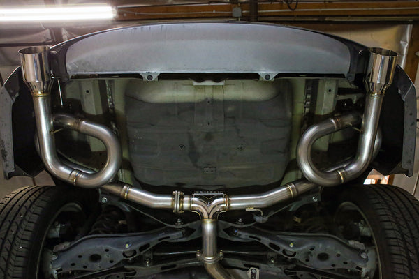 Remark Link Loop Catback Exhaust w/ Dual Tips for 2022-2024 Honda Civic Sedan 2.0L NA [FE2]