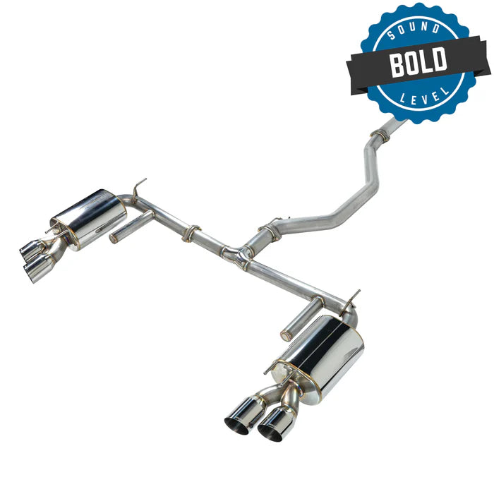 Remark Catback Exhaust w/ Quad Tips for 2018-2022 Honda Accord 1.5T / 2.0T [CV1/CV2]