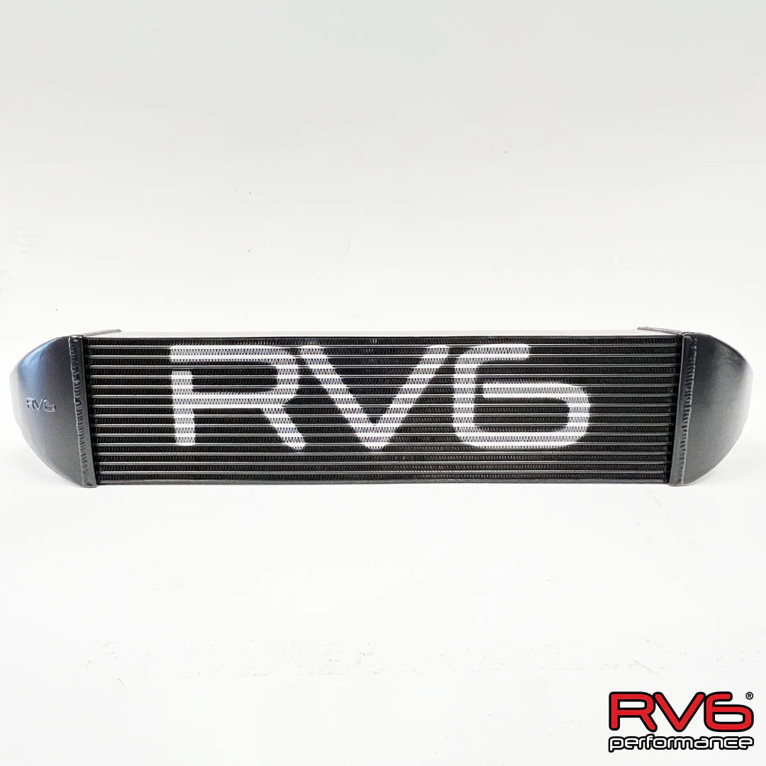 RV6 Tube and Fin Front Mount Intercooler for 2023+ Honda Civic Type R / 2024+ Acura Integra Type S [FL5/DE5]
