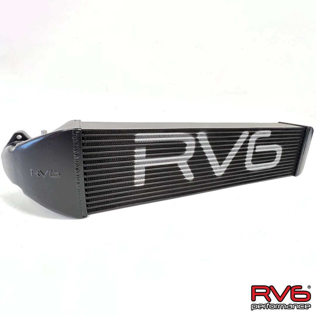 RV6 Tube and Fin Front Mount Intercooler for 2023+ Honda Civic Type R / 2024+ Acura Integra Type S [FL5/DE5]