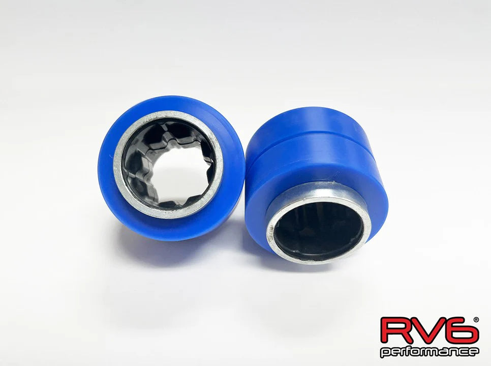 RV6 Solid Front Compliance Mount Bushings & Shims V2 Replacement Kit for 2016+ Civic / 2018+ Accord