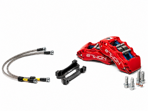 27WON Performance Front 6-Piston Brake Upgrade for 2017+ Honda Civic Type R / 2023+ Acura Integra Type S [FK8/FL5/DE5]