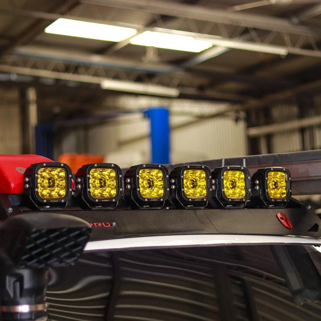 Auxbeam XP-ULTRA Series 5" LED Light Pods – 110W, 11,000LM, White/Amber