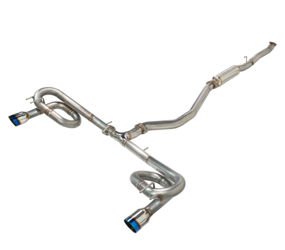 Remark Link Loop Catback Exhaust w/ Dual Tips for 2022+ Honda Civic Sedan / 2023+ Acura Integra 1.5T [FE1/DE4]