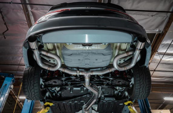Remark Link Loop Catback Exhaust w/ Dual Tips for 2022+ Honda Civic Sedan / 2023+ Acura Integra 1.5T [FE1/DE4]