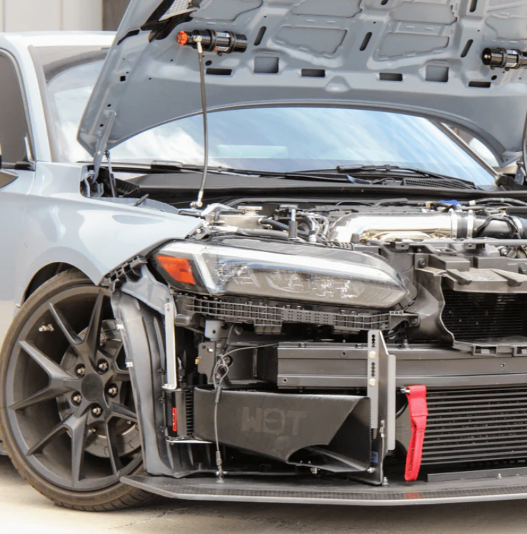WOT Performance Dual Oil Cooler Kit for 2023+ Honda Civic Type R / 2024+ Acura Integra Type S [FL5/DE5]