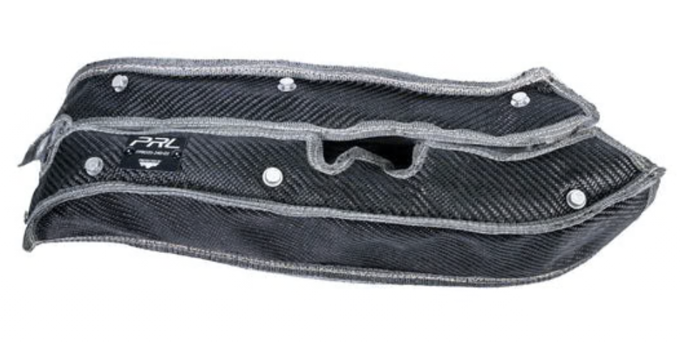 PRL x PTP Form Fitting Lava Downpipe Blanket for 2017+ Honda/Acura - TSP HEDP - FK8 Accord TLX RDX