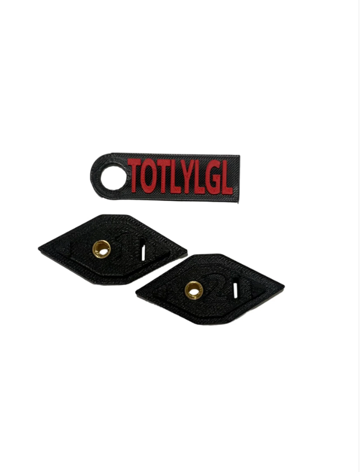TOTLYLGL No-Drill Front License Plate Mount For 23+ Honda Civic Type R V2