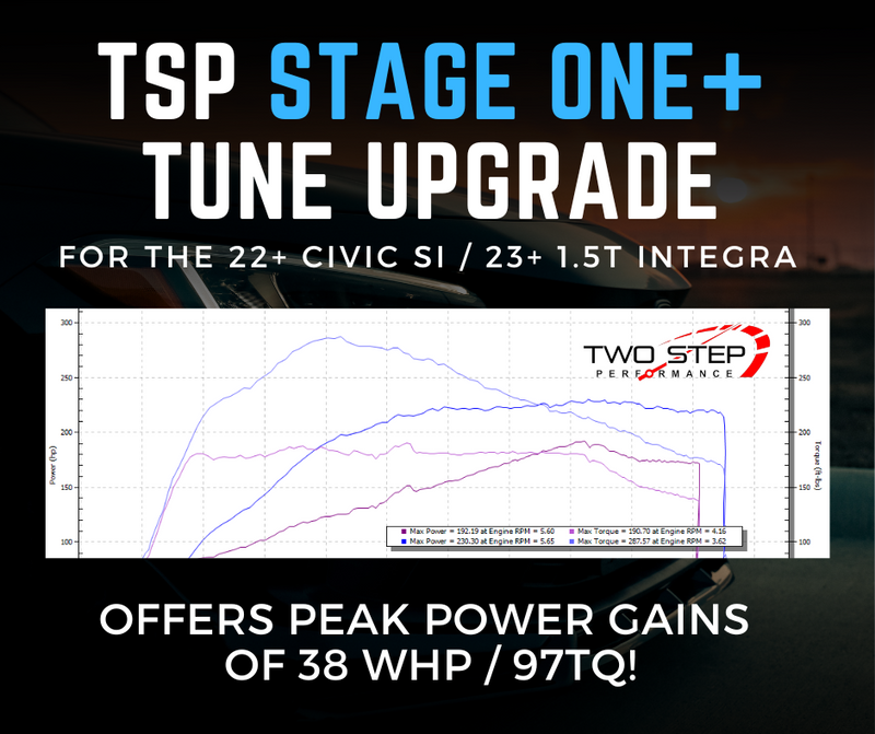 Stage 1 to Stage One+ UPGRADE for the 2022+ Si / 2023+ 1.5T Integra (Existing Stage 1 Owners Only)