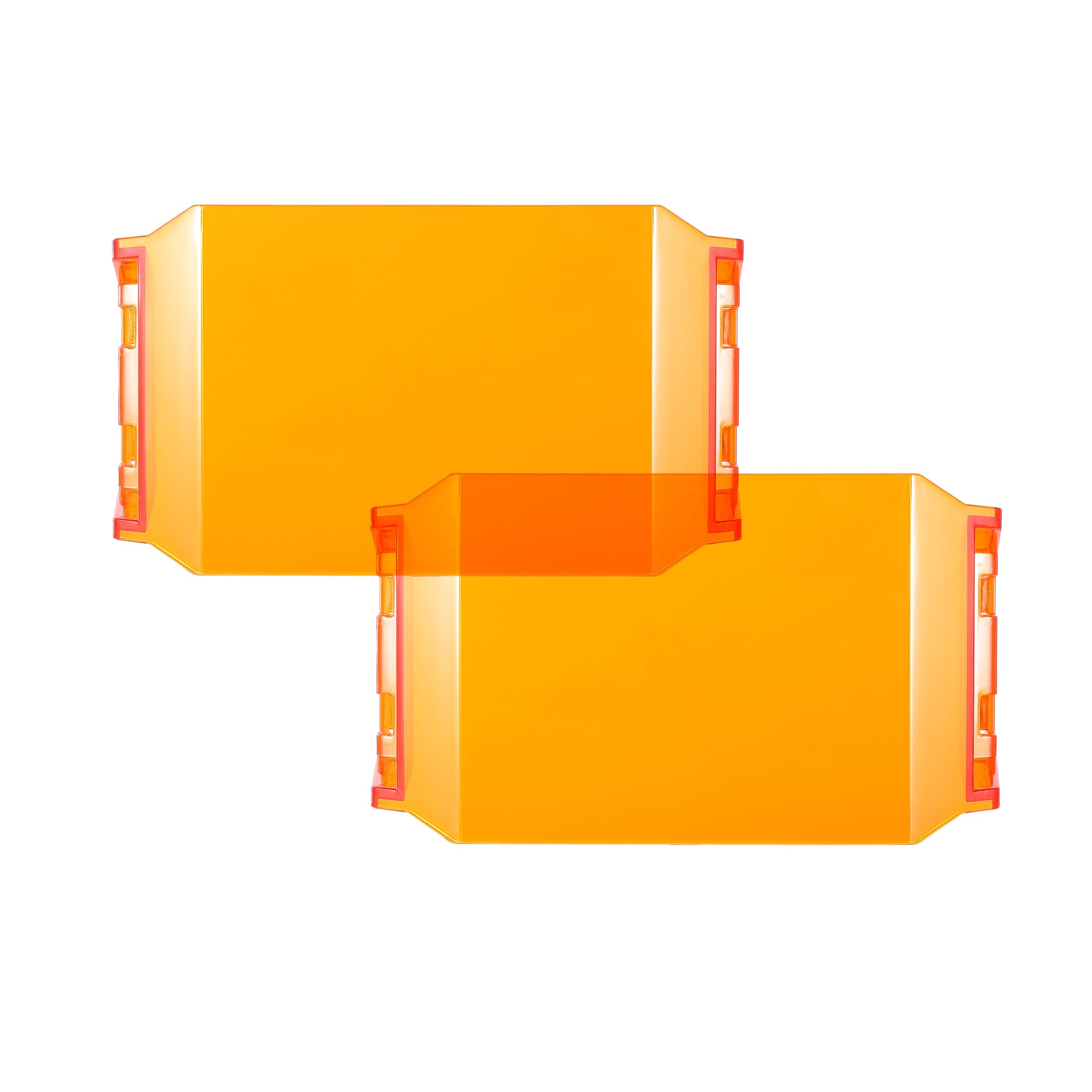 Auxbeam V-MAX Series 7x5" Rectangle LED Driving Lights – 228W, 26,100LM, Spot Beam Side Shooter, Amber DRL & Backlight