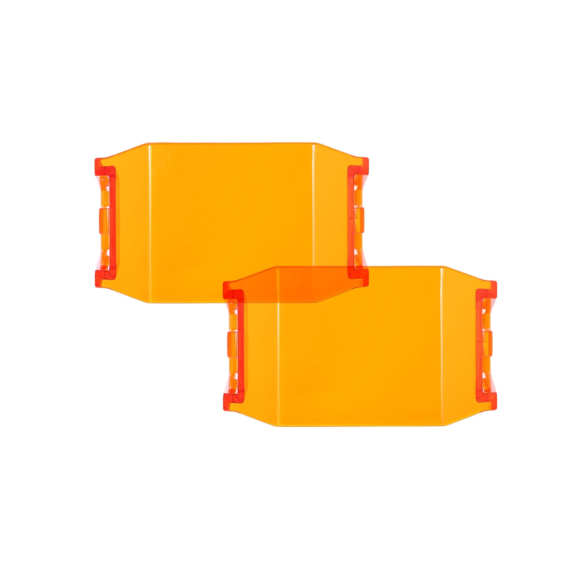 Auxbeam V-MAX Series 4" LED Pod Lights – 92W, 8,960LM, Spot Beam, Amber DRL