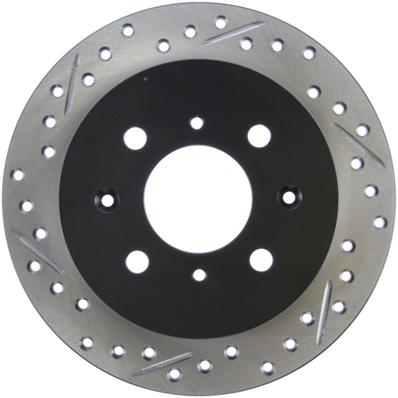 StopTech 90-96 Acura Integra / 97-01 Integra (Exc. Type R) Slotted & Drilled Right Rear Rotor
