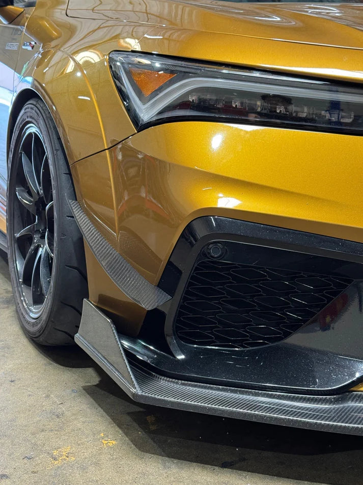 APR Carbon Fiber Front Bumper Canards for 2023+ Acura Integra Type S [DE5]