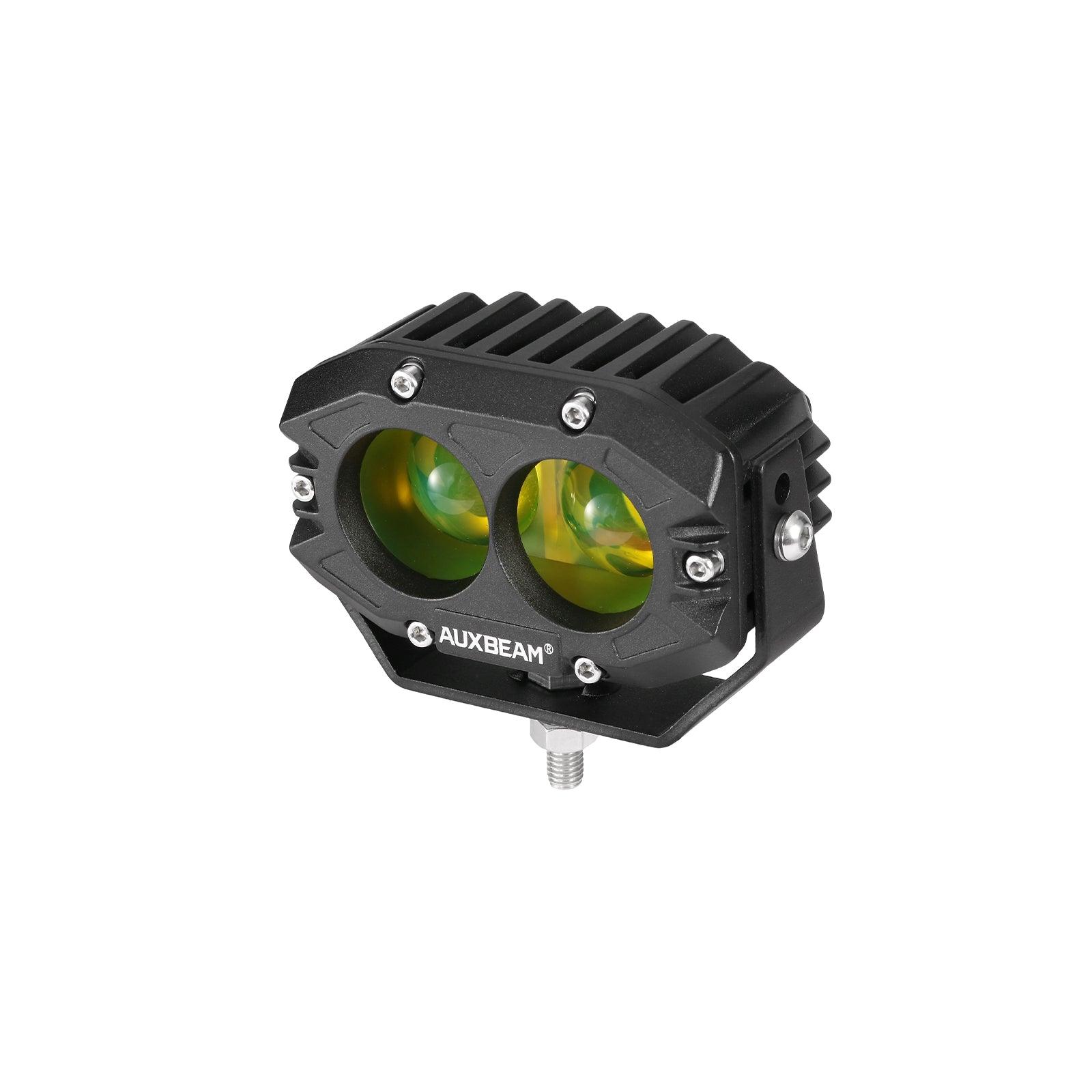 Auxbeam R4 Series 4" LED Pods – 60W, Amber Spot Beam