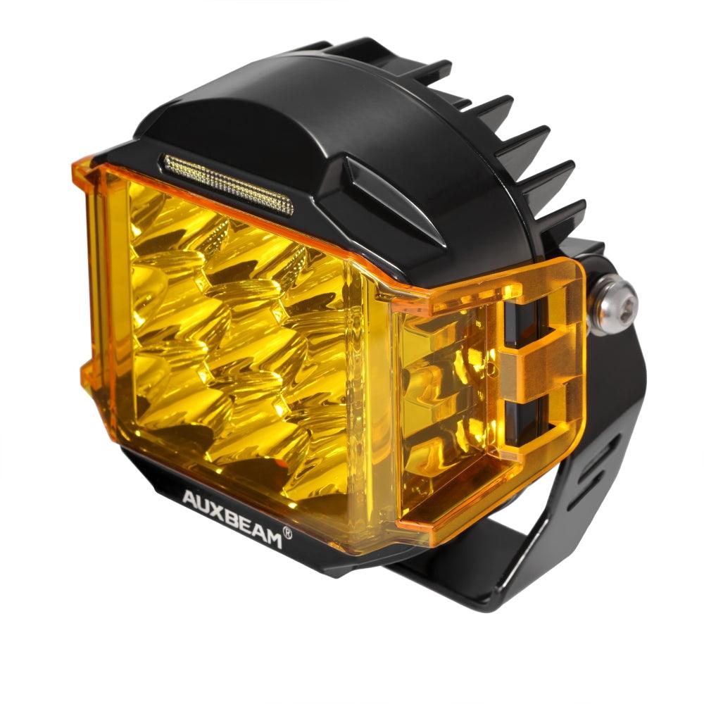 Auxbeam V-MAX Series LED Pod Light Covers – Amber