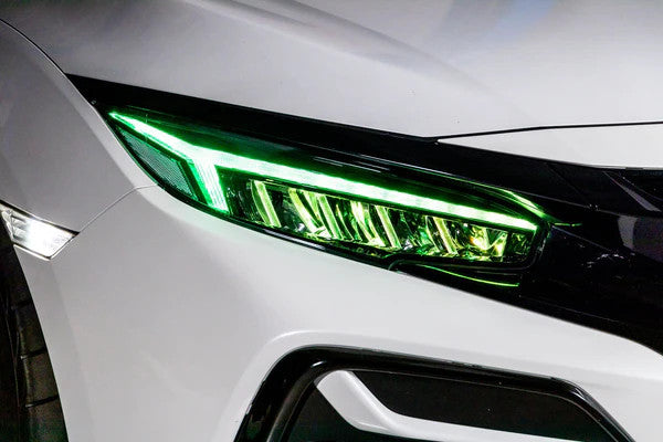 OLM Gamma Series RGB Headlights for 2016-2021 Honda Civic - ** Returned Item **