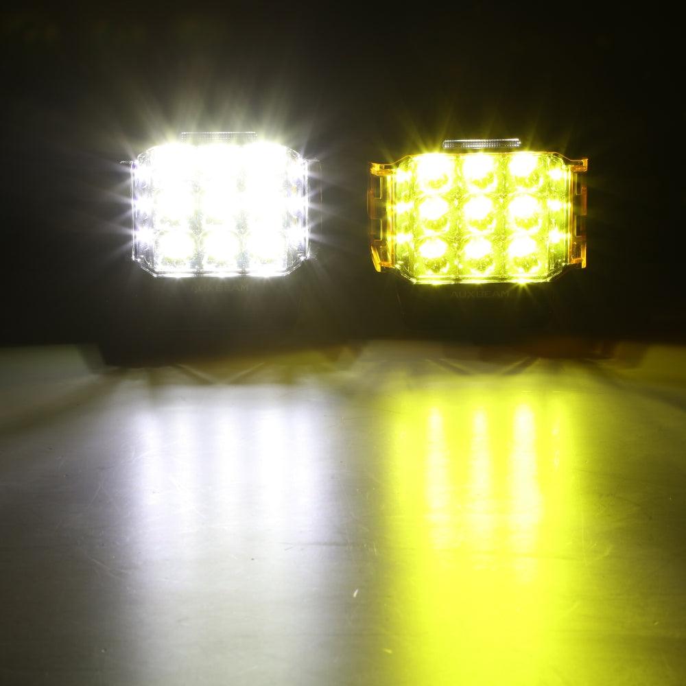 Auxbeam V-MAX Series LED Pod Light Covers – Amber