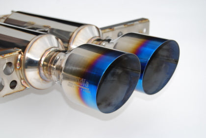 Invidia Gemini R400 Catback Exhaust w/ Dual Tips for 2017-2021 Honda Civic Sport Hatchback 1.5T [FK7]