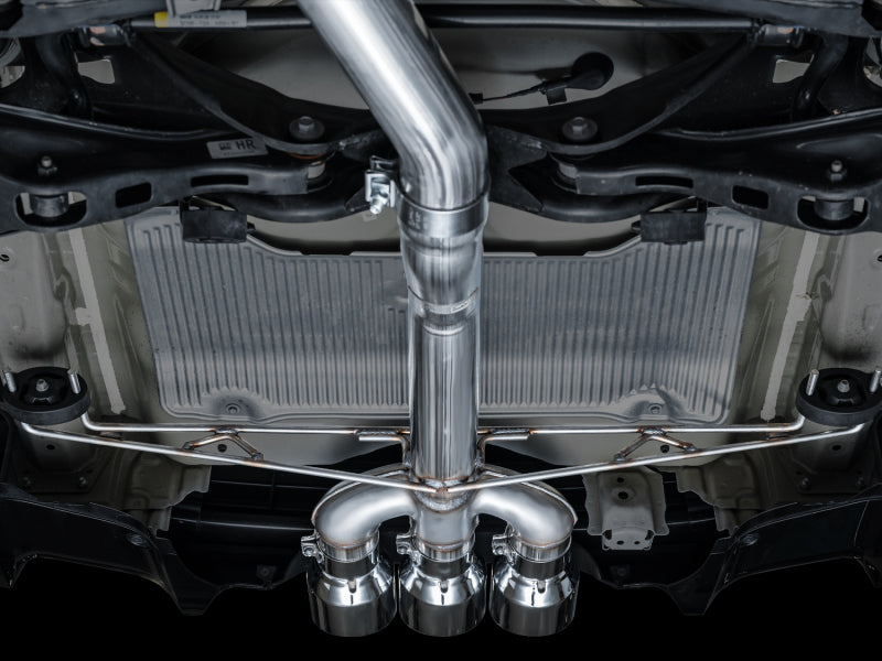 AWE Tuning Track Edition Exhaust w/ Triple Chrome Silver Tips for 2023+ Acura Integra Type S [DE5]