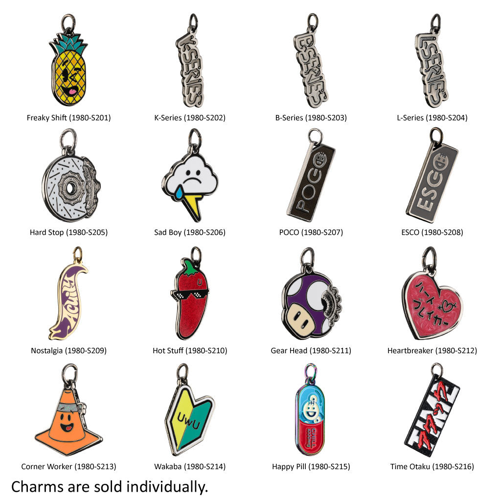 Acuity Season 2 Shift Knob Charms