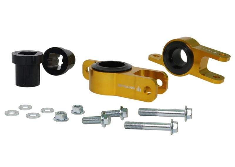 Whiteline Front Lower Inner Rear Bushing Caster & Anti Lift Kit for 2016-2021 Honda Civic [FC/FK] - ** Returned Item **