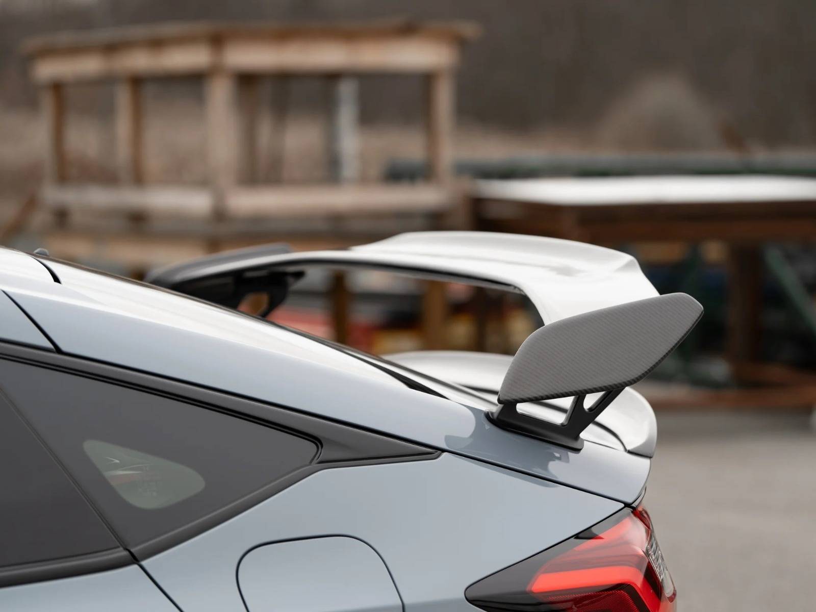 OLM Carbon Fiber Wing Type 2 (Accessory Style) for 2023+ Honda Civic Type R [FL5]