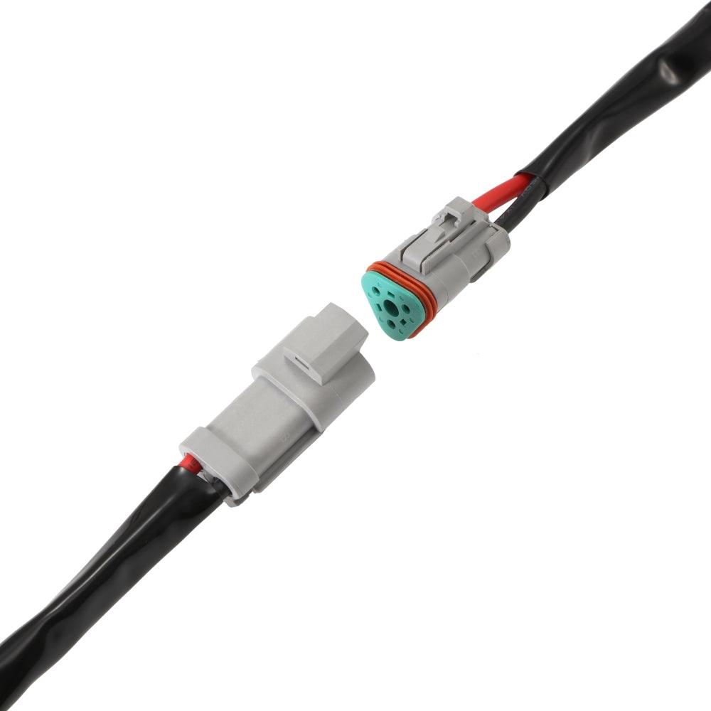 Auxbeam 8-LED Pod Light Wiring Harness Kit – 3-Pin DT Plug