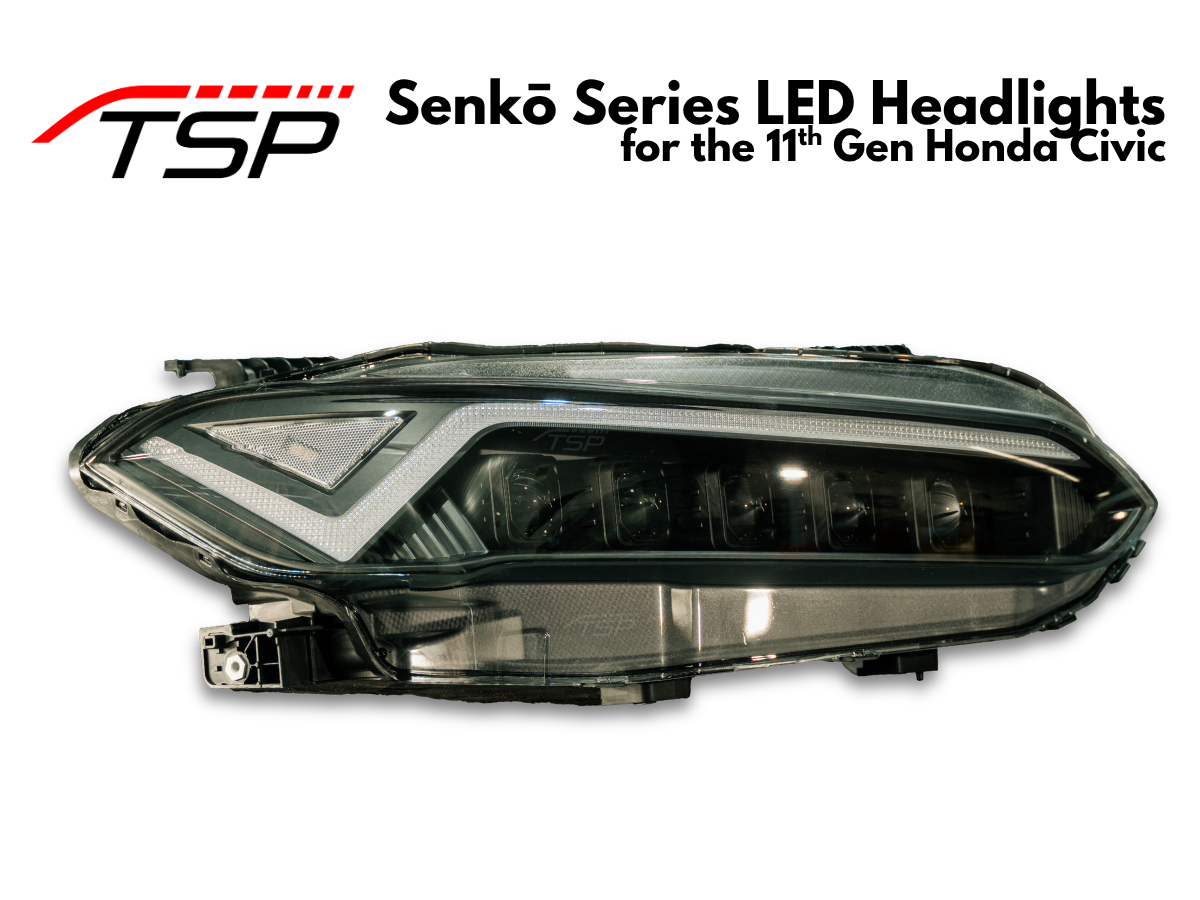 TSP Senkō Series LED Headlights for 22-26 Honda Civic [FE/FL]
