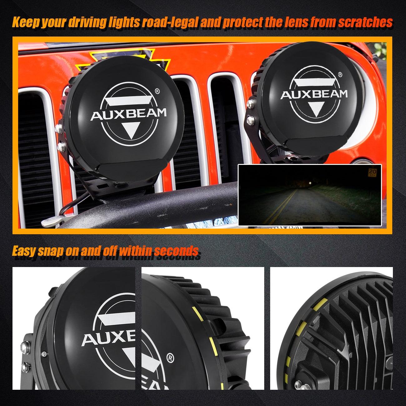 Auxbeam 360-PRO Series 9" LED Off Road Driving Lights – 270W, 37,776LM