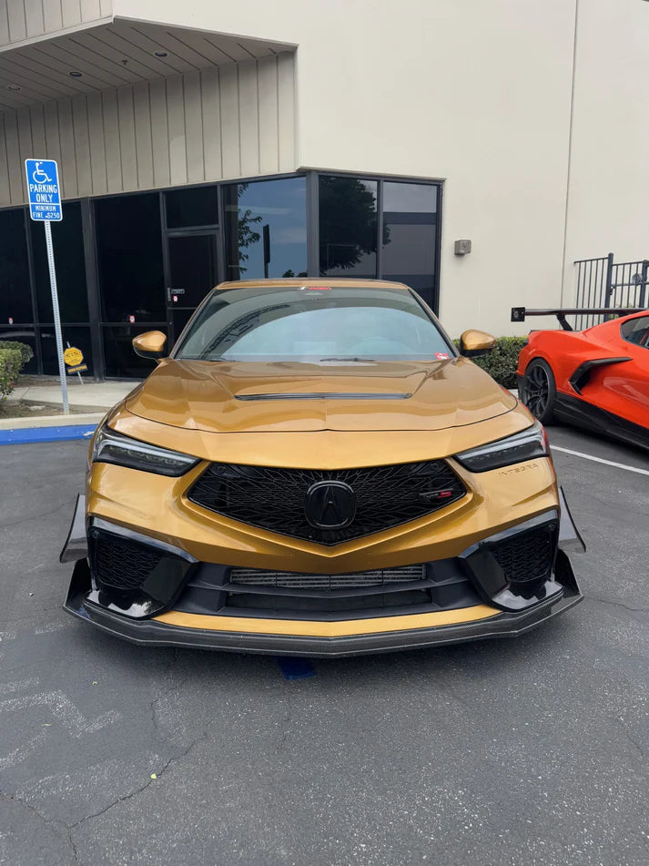 APR Carbon Fiber Front Bumper Canards for 2023+ Acura Integra Type S [DE5]