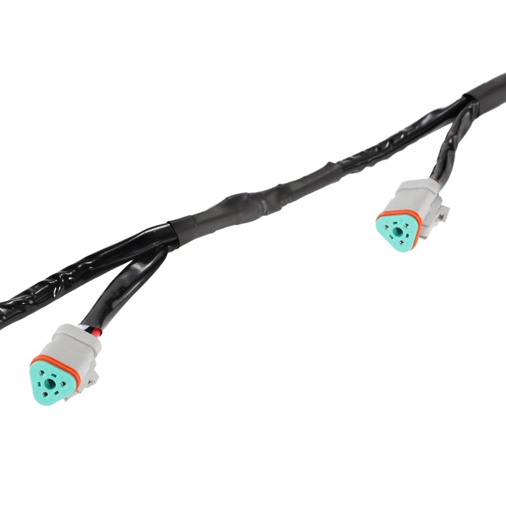 Auxbeam 8-LED Pod Light Wiring Harness Kit – 3-Pin DT Plug
