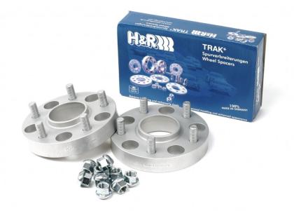 H&R TRAK+ 20mm DRM Wheel Spacers | 5x114.3 | 70.1mm Center Bore | M12x1.5