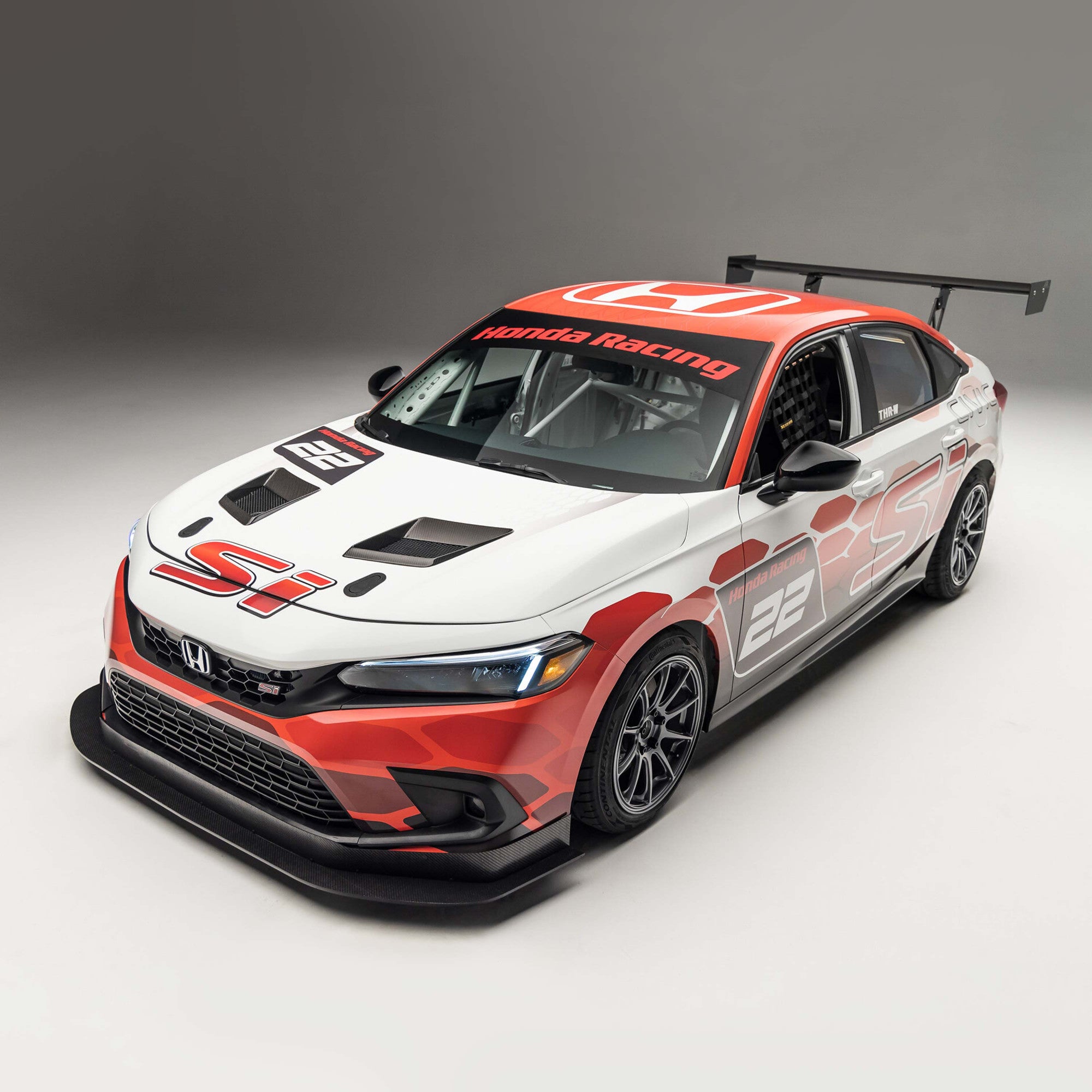Seibon THRW-Style Carbon Fiber Hood for 2022+ Honda Civic [FE/FL]