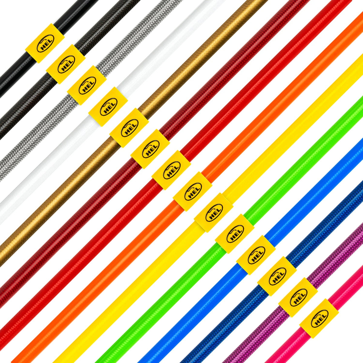 HEL Performance Stainless Steel Braided Brake Lines for 2016-2021 Honda Civic Non-Si [FC/FK] - ** Returned Item **
