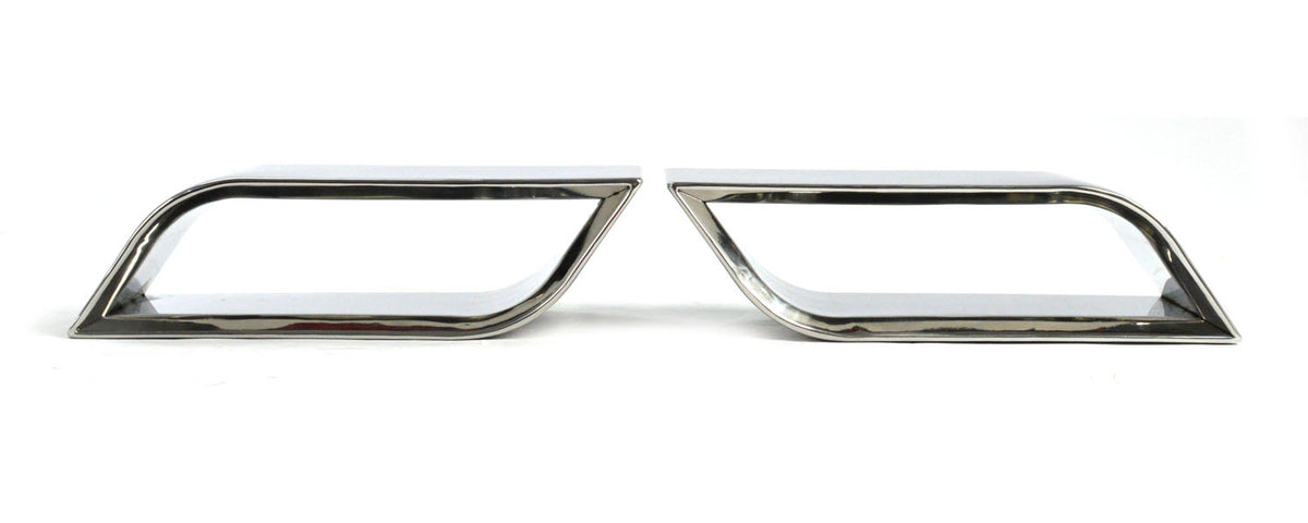 27WON Performance Front Pipe Back Exhaust w/ Slanted Tips for 2017-2021 Civic Si Sedan