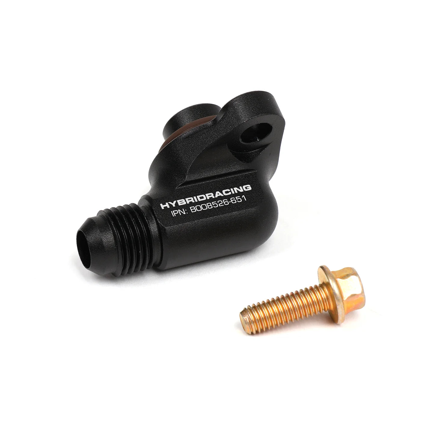 Hybrid Racing -6AN Water Pump Port Fitting for the K20A2/K20Z