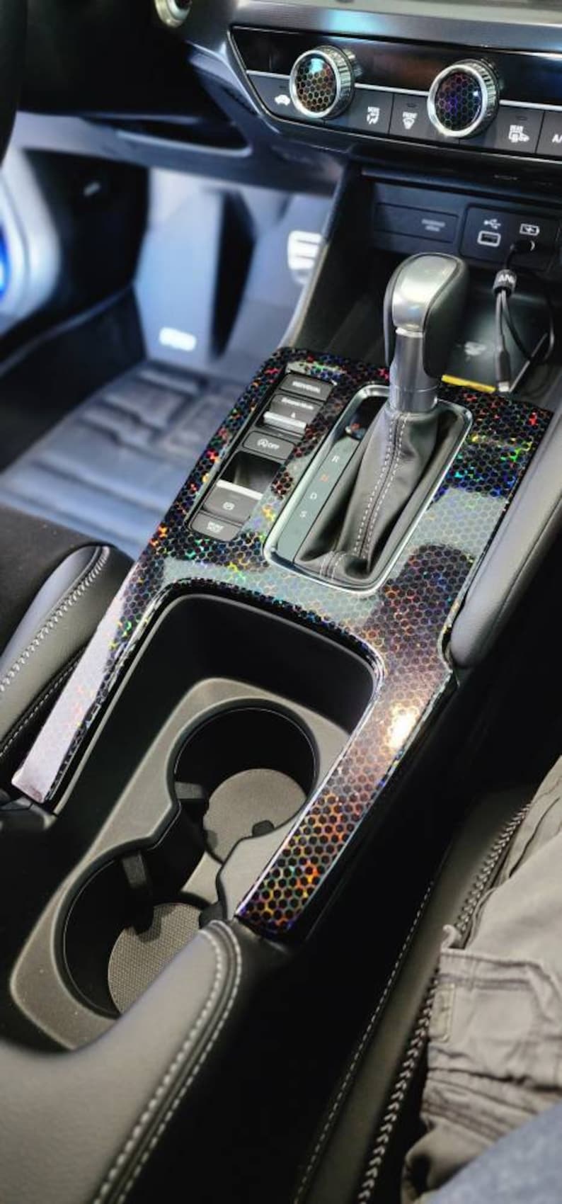 Center Console Vinyl for 2023+ Acura Integra