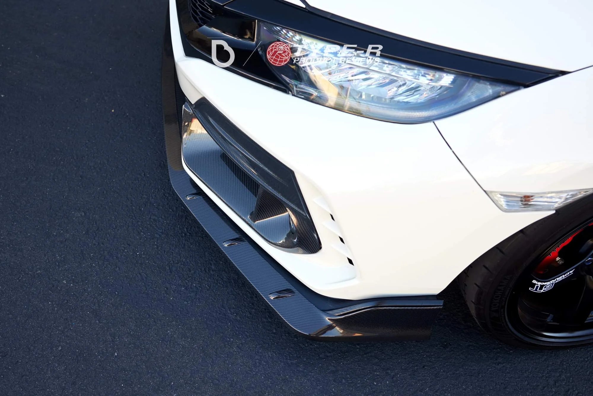 Ballade Sports Carbon Fiber Mugen Style Aero Kit for 2017-2021 Honda Civic Type R [FK8]