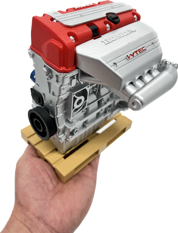 Limited Edition Honda 1:5 Scale Model Engine Collectibles - K20C1, K20A, F20C, C30A, or B18C